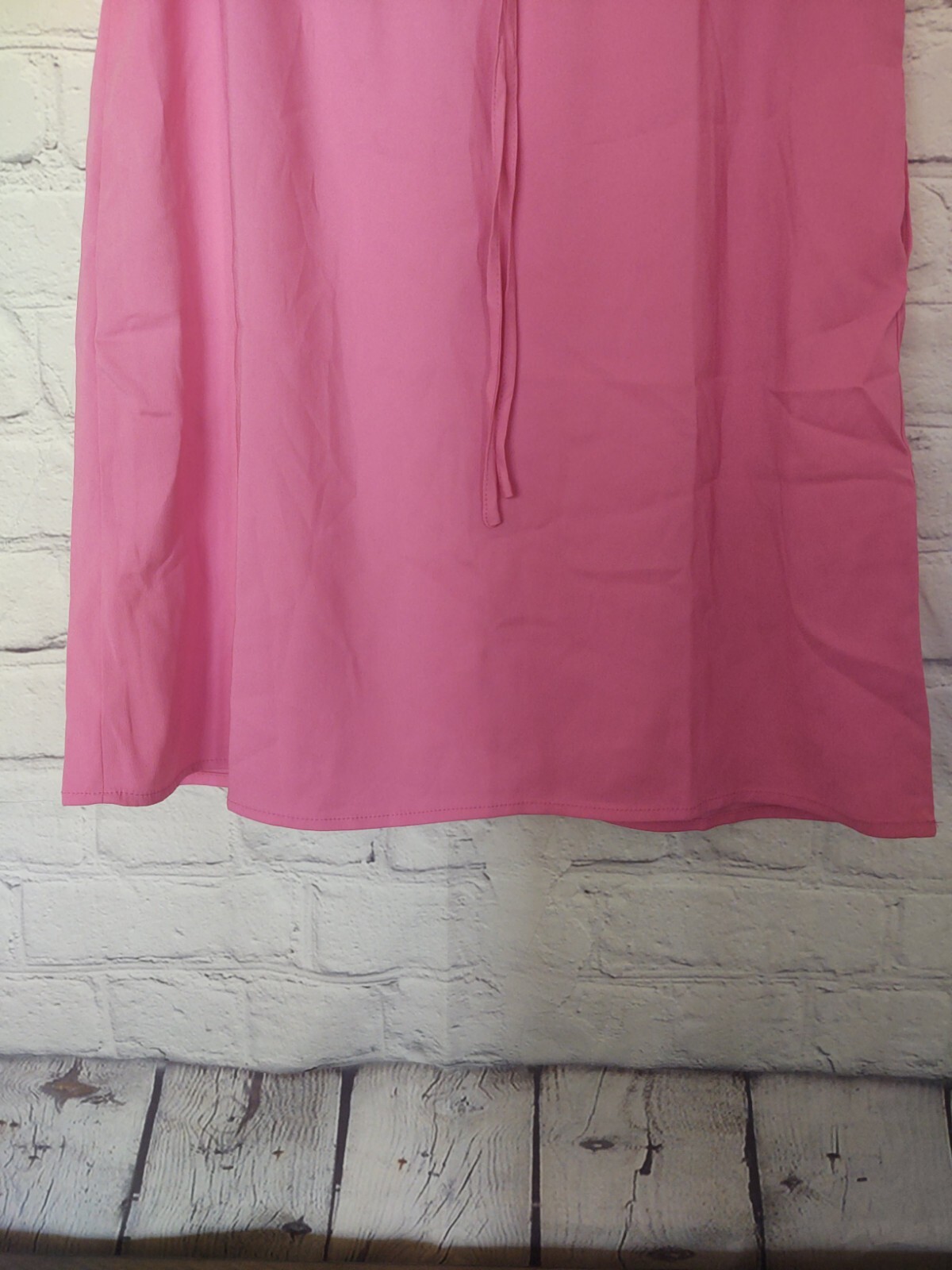 Goodthreads Womens Georgette Ruffle Sleeve Mini Dress Size Small Pink – NEW