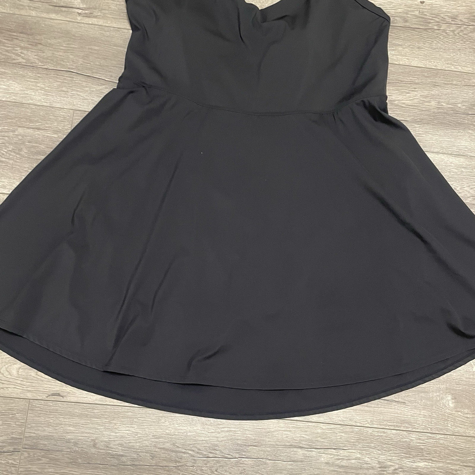 Halara Backless Cut Out Twisted Side Pocket 2-in-1 Mini Barre Ballet Dance Dress