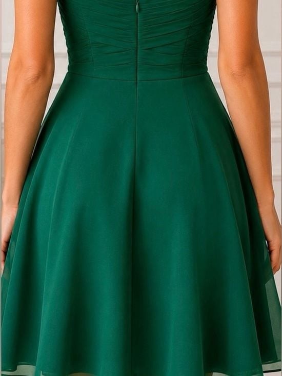 Watters & Watters Emerald Green Strapless Sweetheart Formal Dress Size 4
