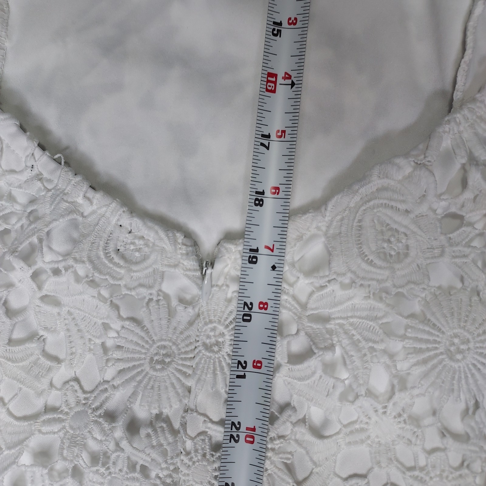 Lulus Romance Language White Lace Backless Mini Dress Xl Bridal Shower Angelcore