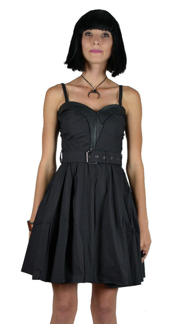 TRIPP NYC BOMBSHELL PUNK ROCKER BURNING MAN GOTHIC STEAMPUNK BIKER SEXY DRESS XS
