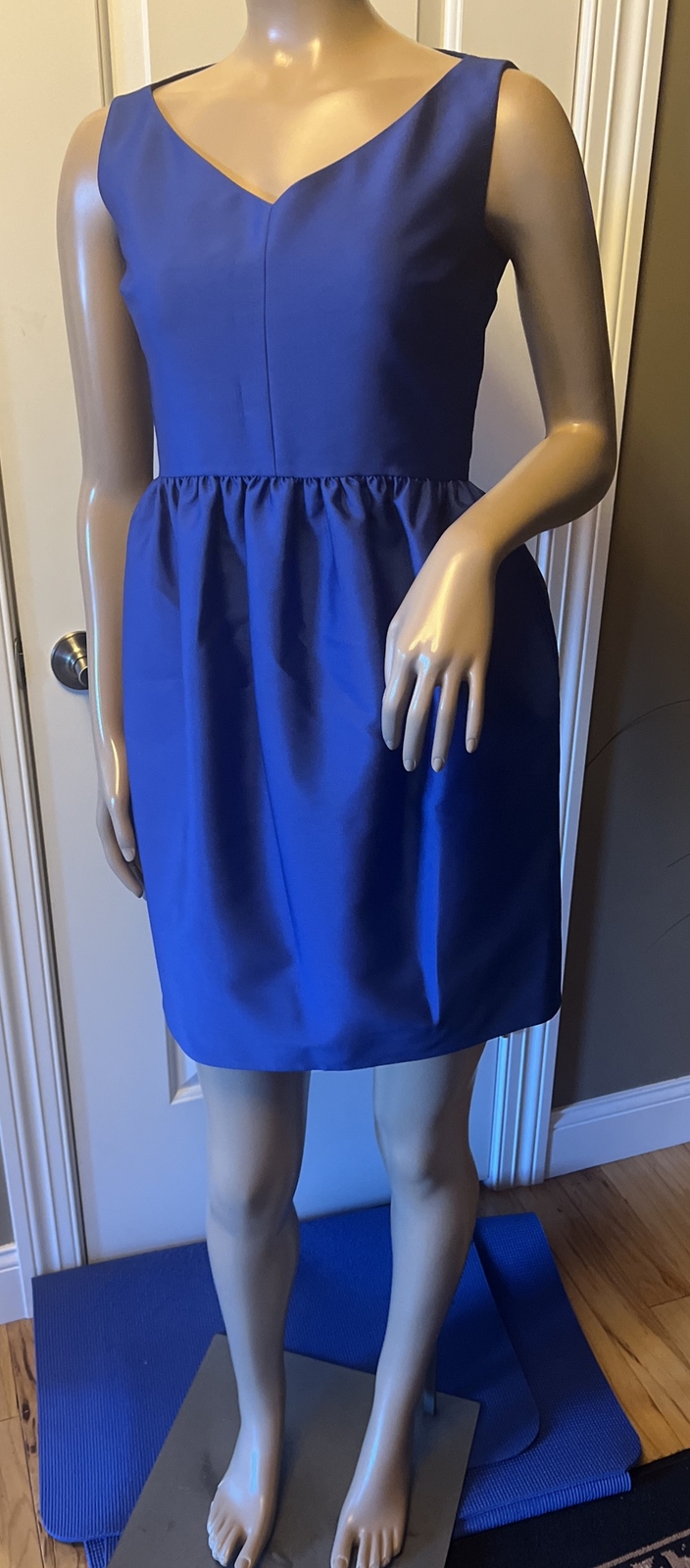 KATE SPADE Cupcake Skirt Sleeveless Dress Women’s Size 0 Lapis Blue