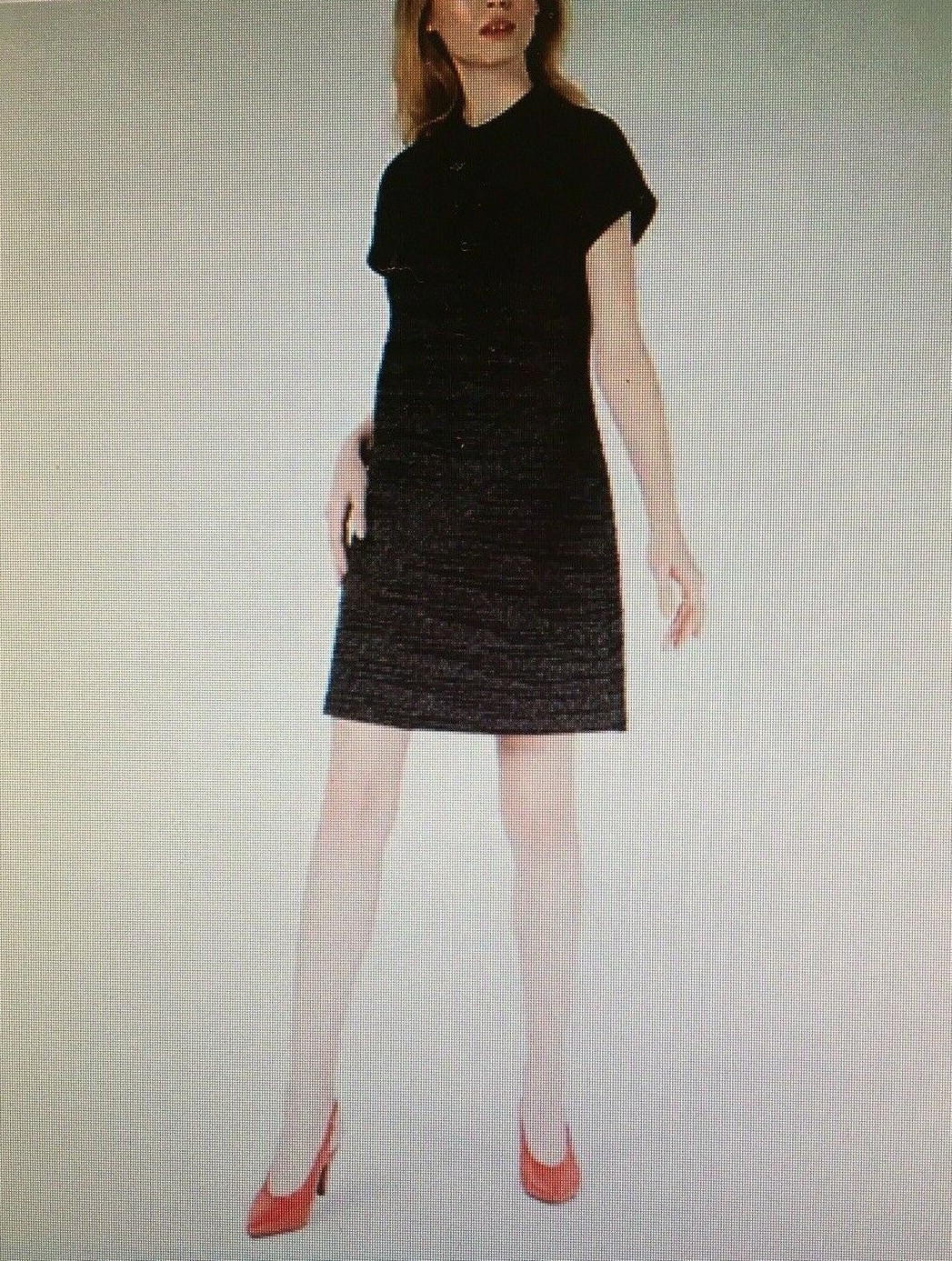 NWT Womens Jersey Stretch Dress EasyCare Size Medium PeterPanCollar MAISON JULES