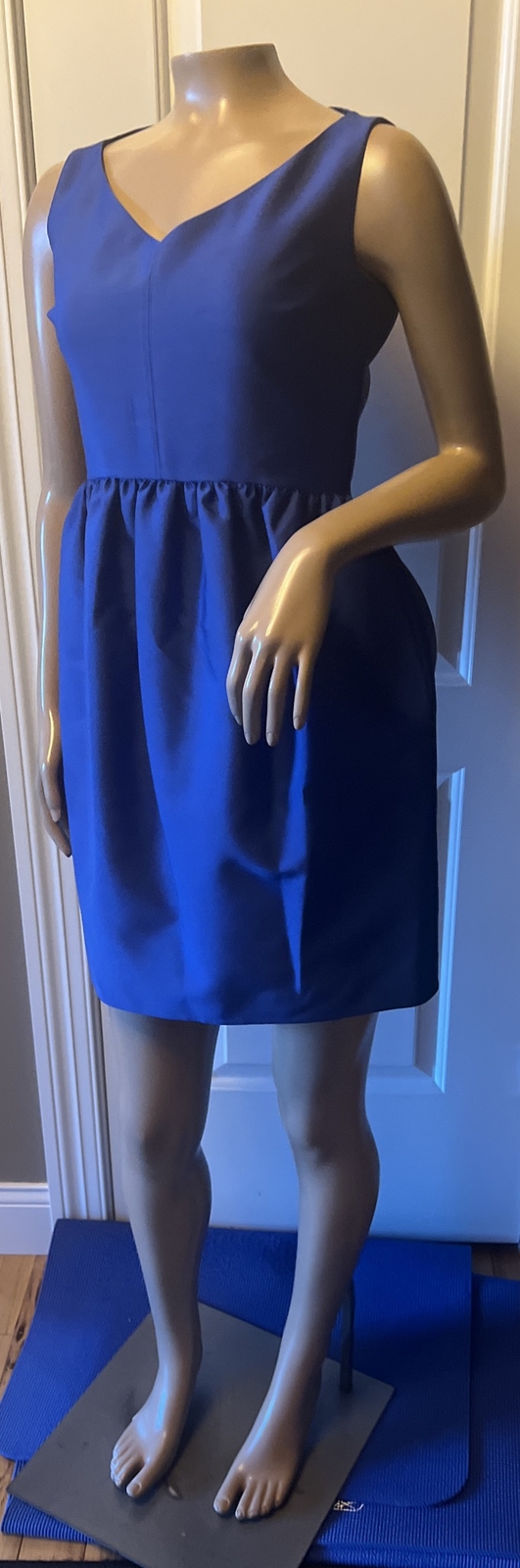 KATE SPADE Cupcake Skirt Sleeveless Dress Women’s Size 0 Lapis Blue