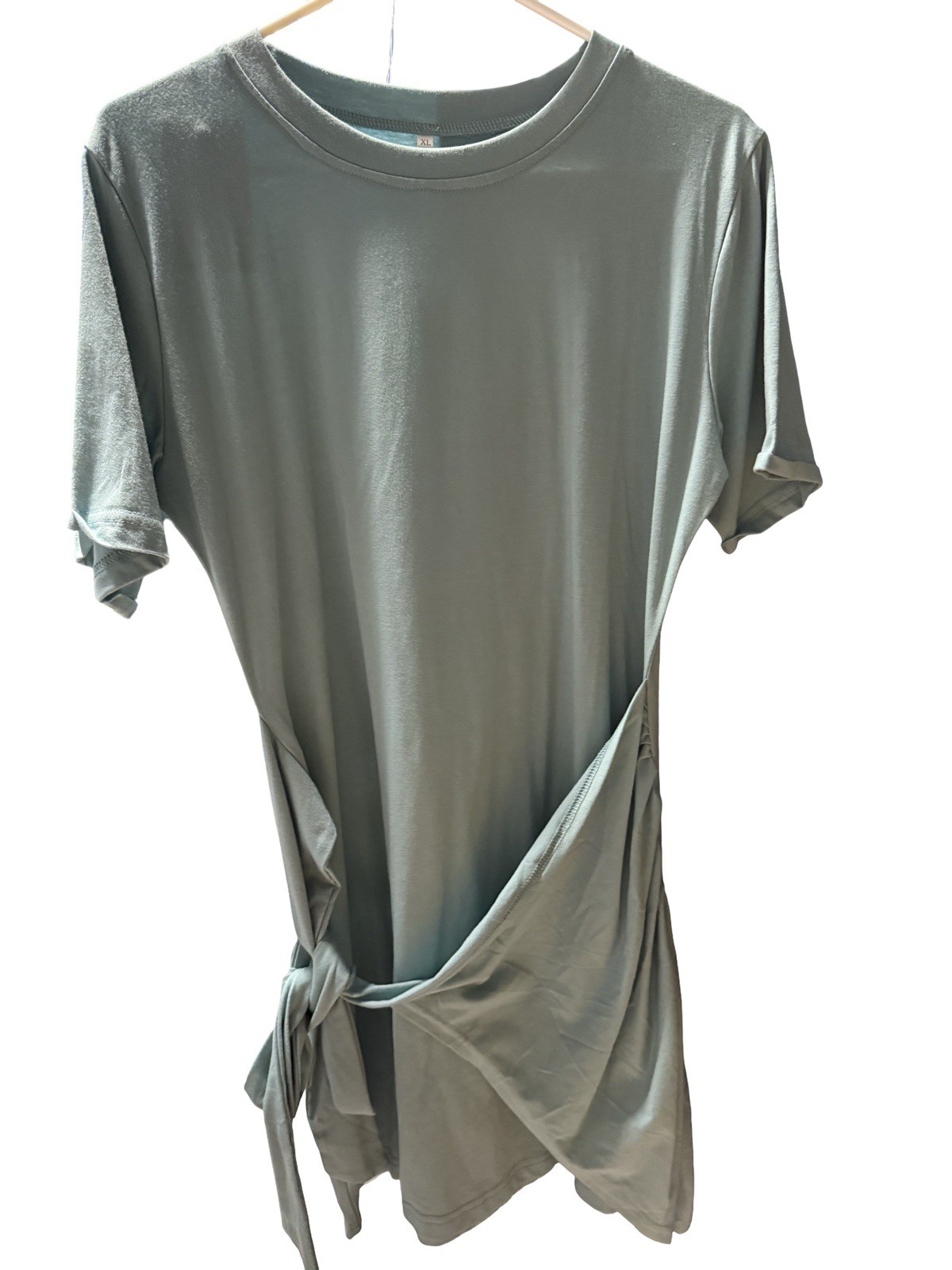 XL Light Green Dress Cotton Polyester Blend NWT Women