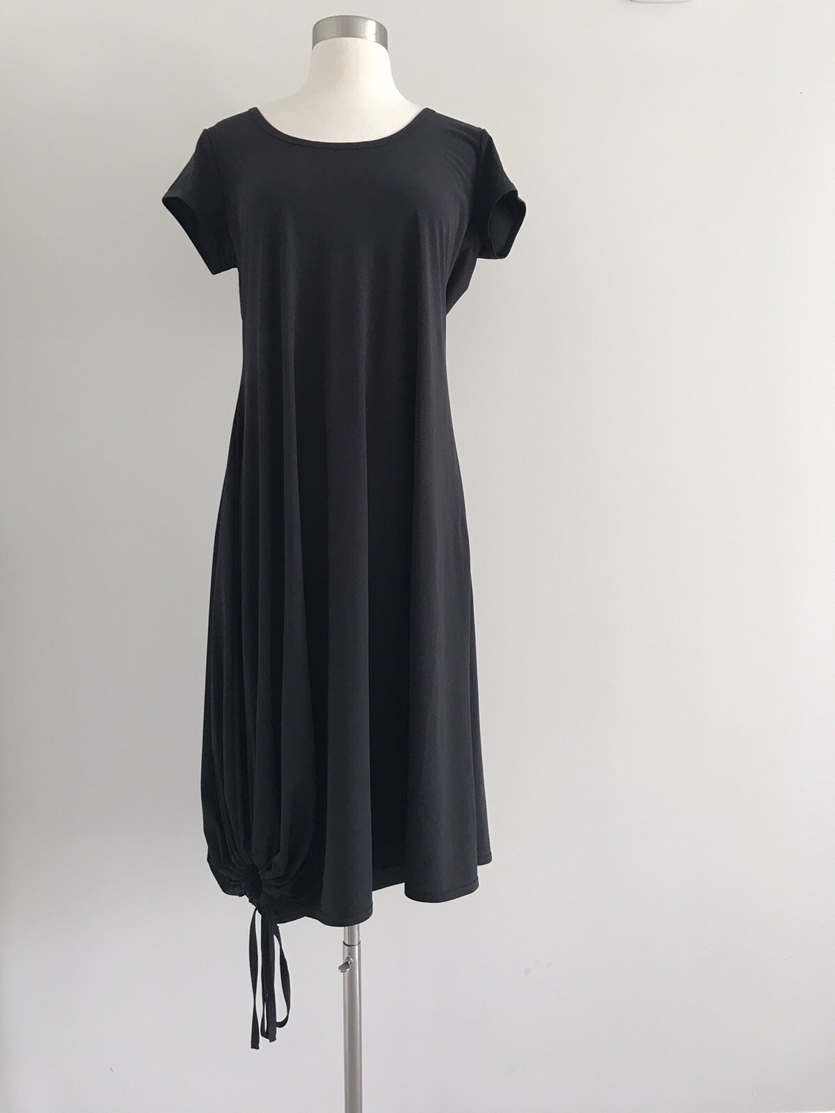 BABETTE POLYESTER POLYURETHANE STRETCH ELASTIC WAIST BACK DRESS SIZE XS