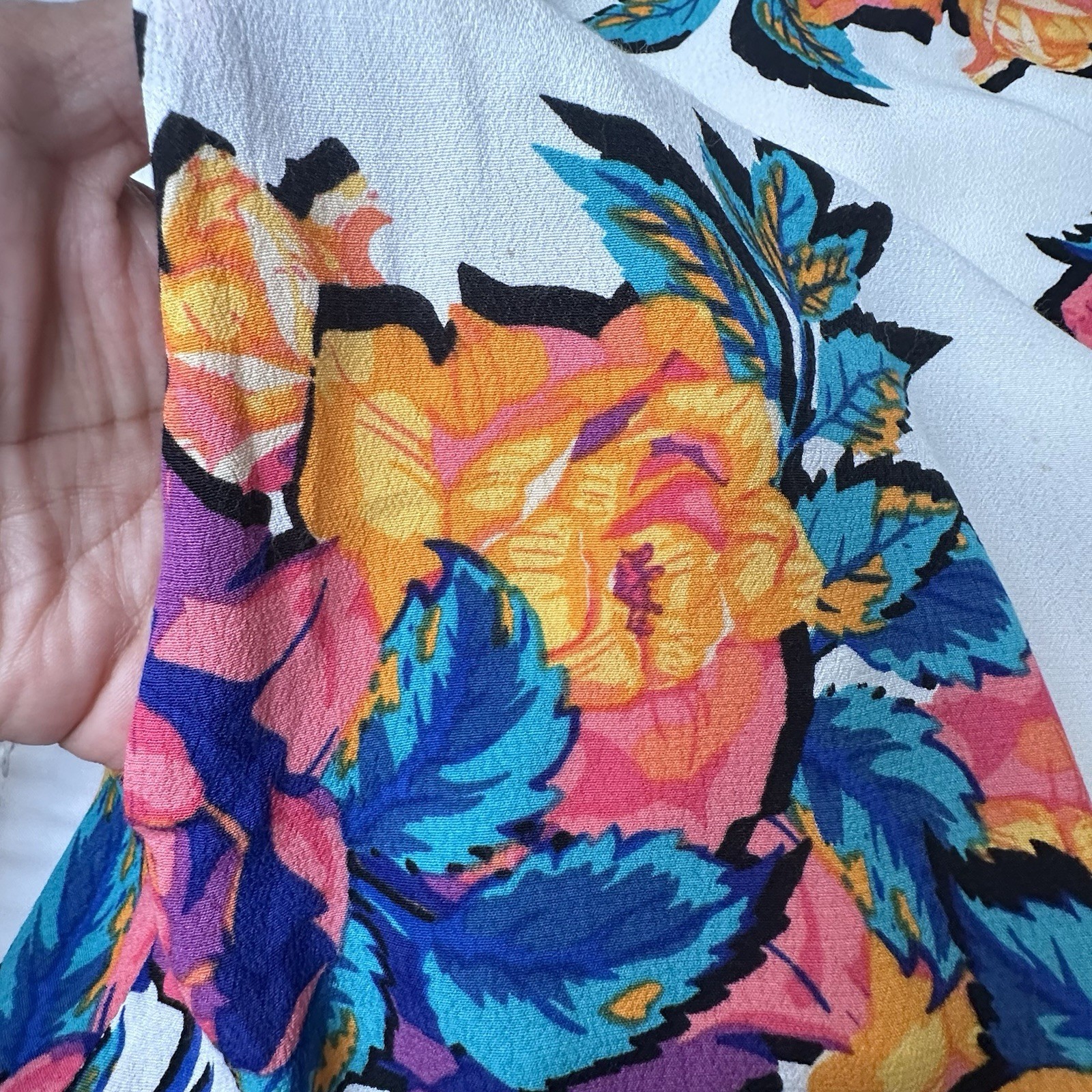 NBD By Revolve Ivory Floral Sheath Keep Up Dress with Side Pockets In Size M