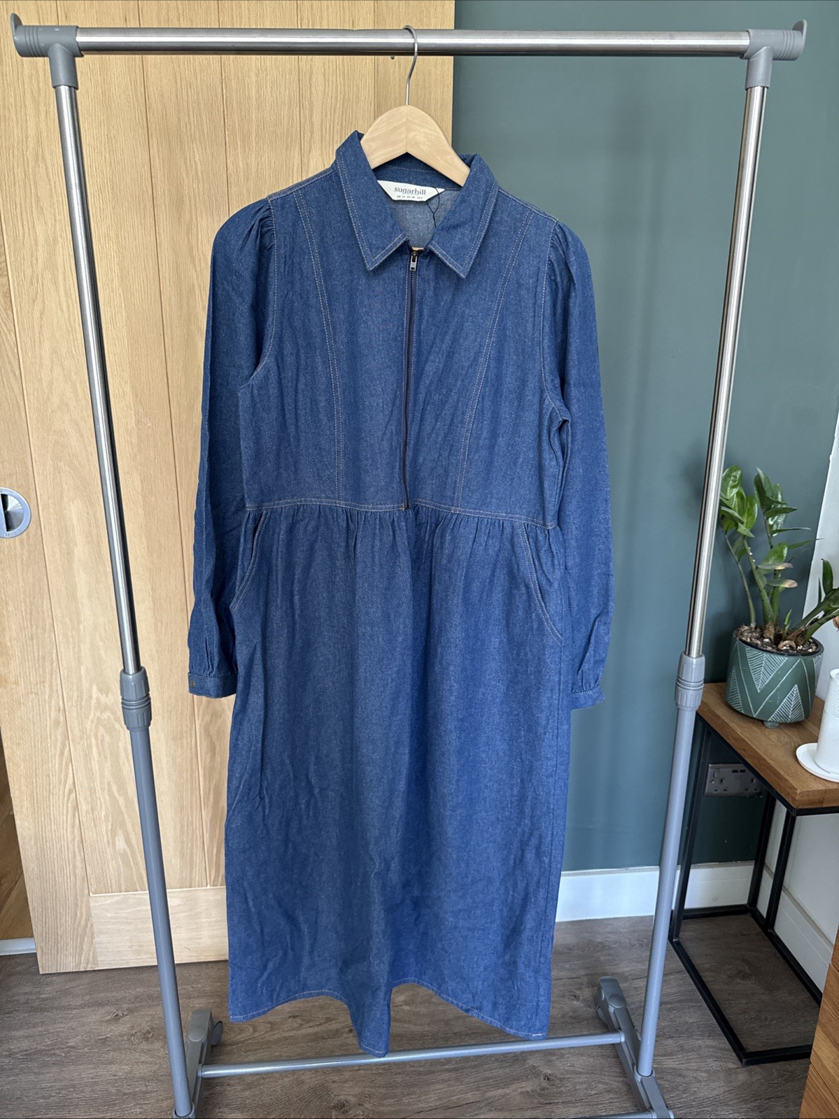 Sugarhill Brighton Denim Dress – Size 12