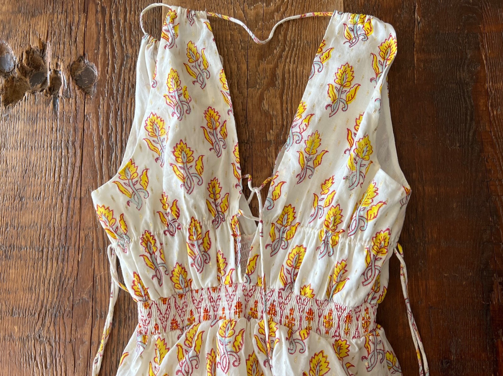 ASH & EDEN Floral Maxi Dress – India – Size Small – NWT – $460