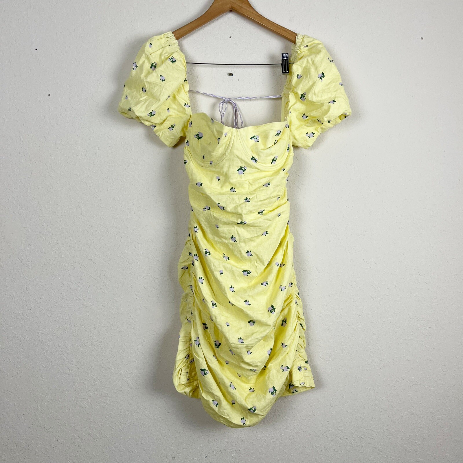White Fox Boutique Sunset Dream Mini Dress Size Large