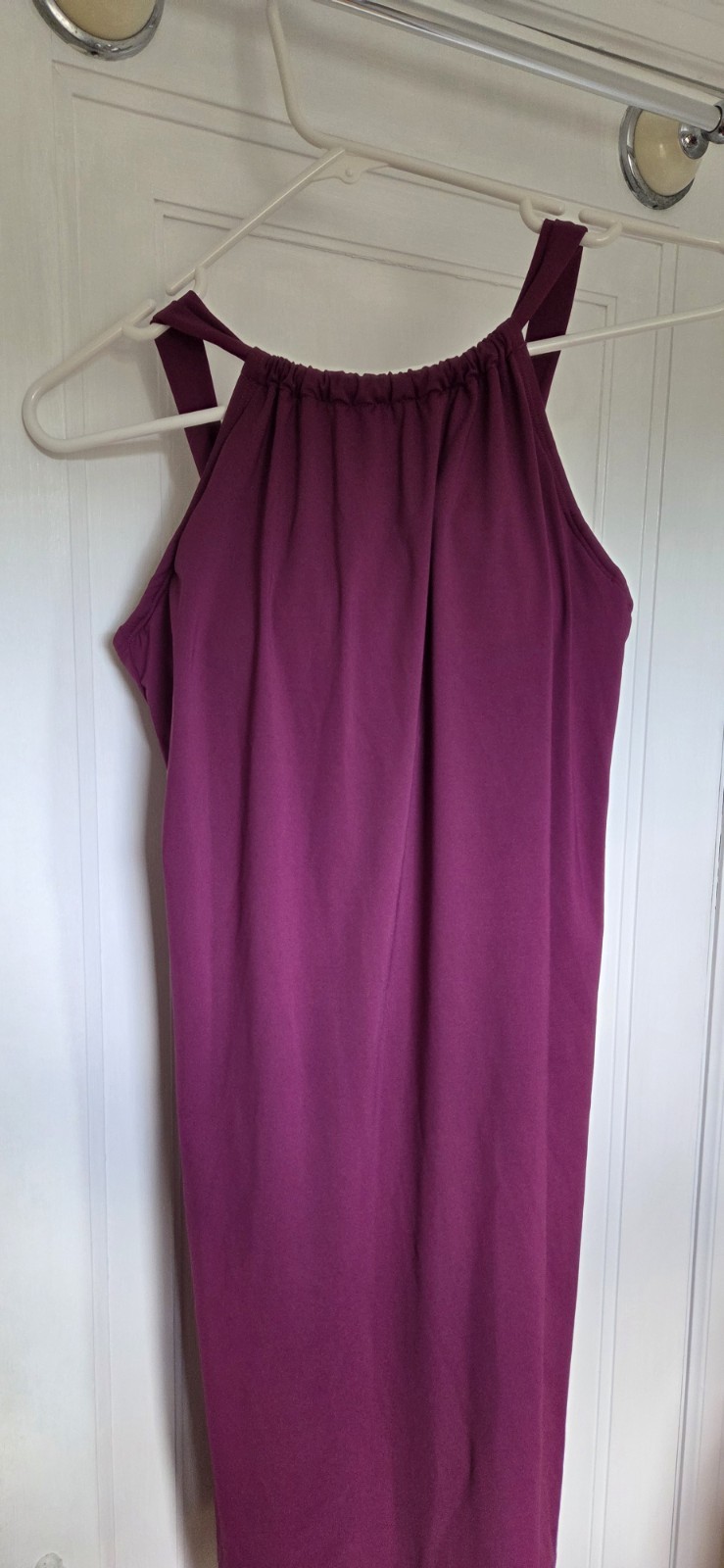 Athleta Bright Pink Floral Swim Dress- Size Small