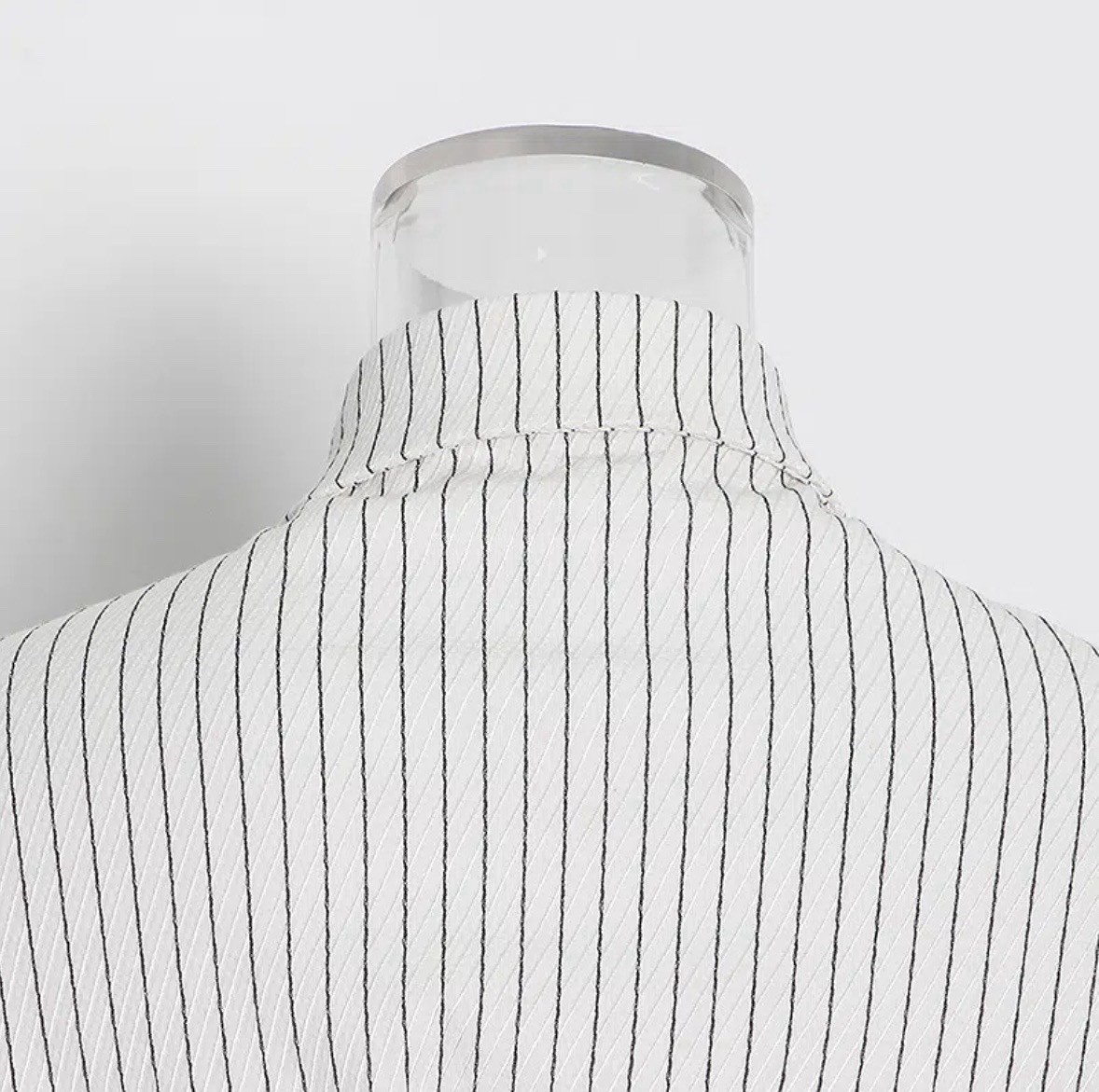 Stripped Shirt Dress