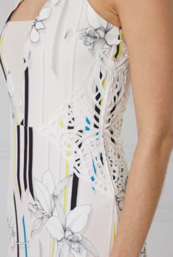 BNWT NEXT Size 14 Blush/Multi Floral Fitted Bodycon Dress