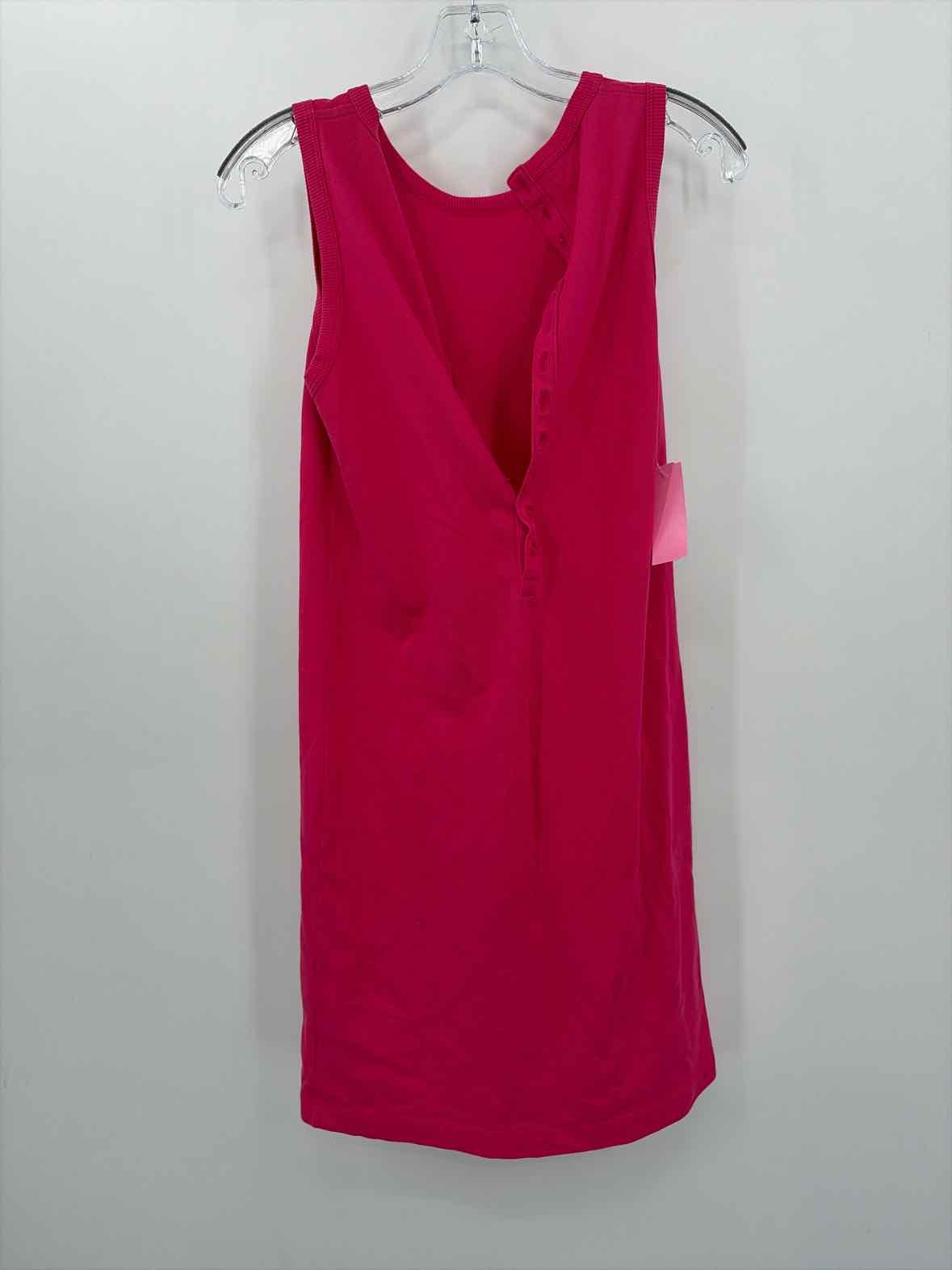 Pre-Owned Lacoste Pink Size 34 Knee Length Sleeveless Dress