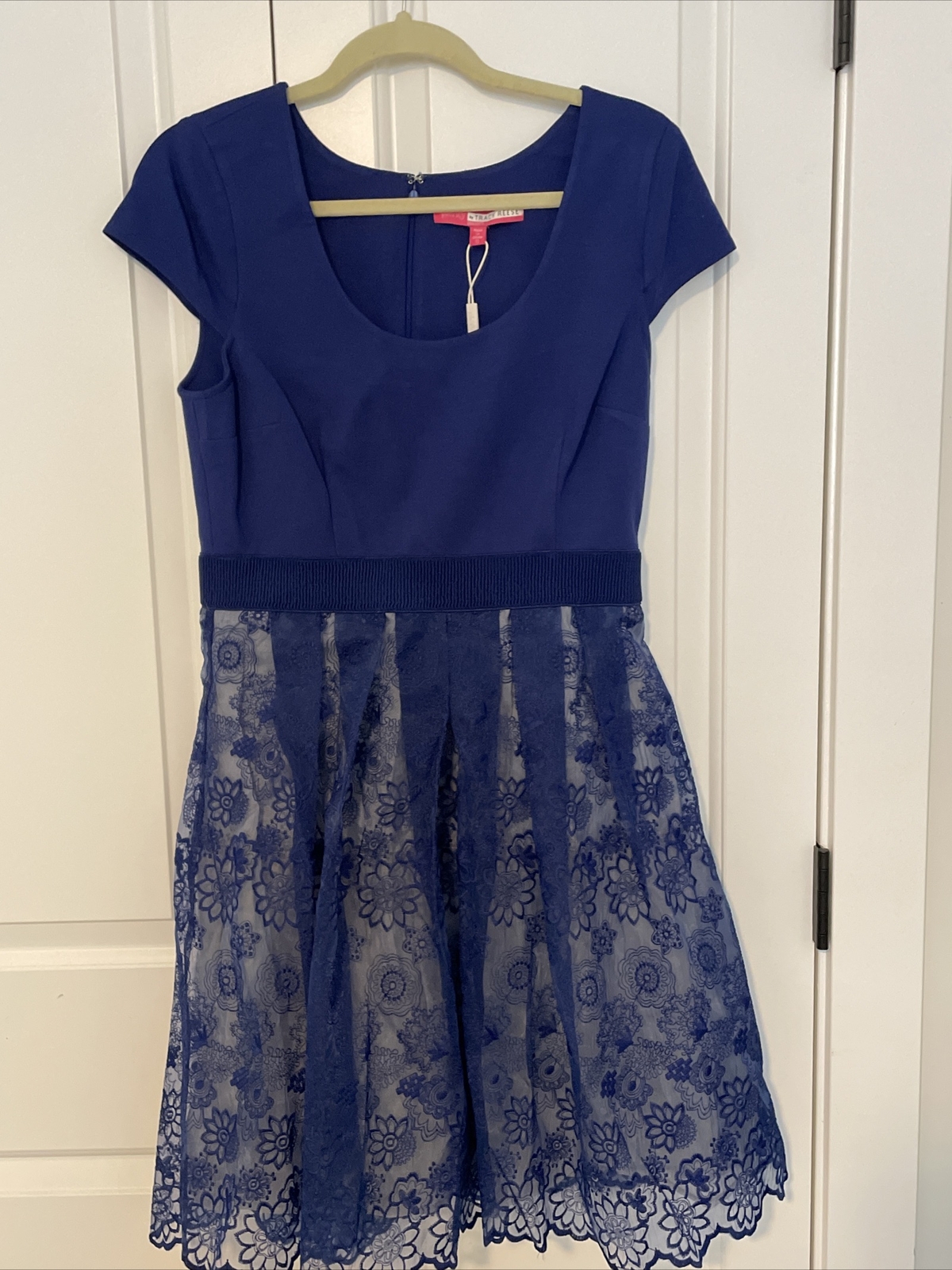 NWT PLENTY By TRACY REESE blue dress, size 10, NWOT