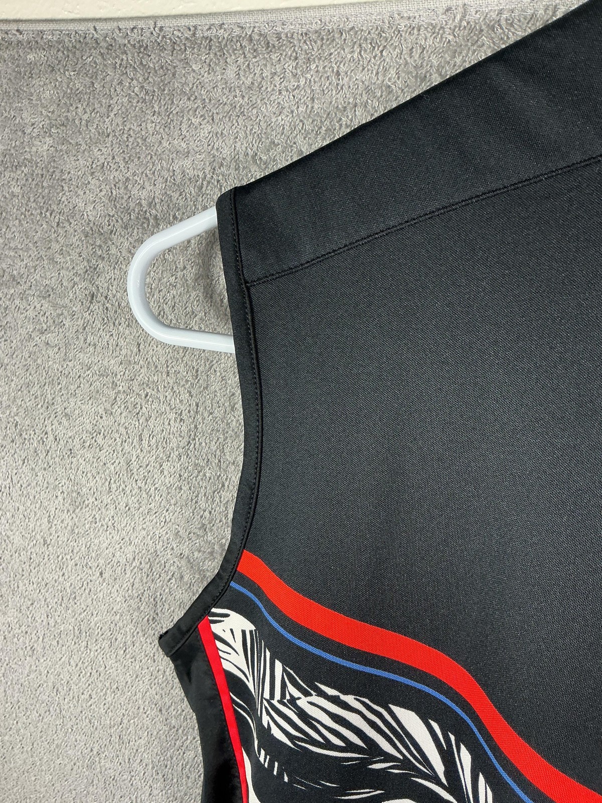 Tail Golf Dress Womens Small Multicolor Palm Zip Mock Neck Pockets Sleeveless