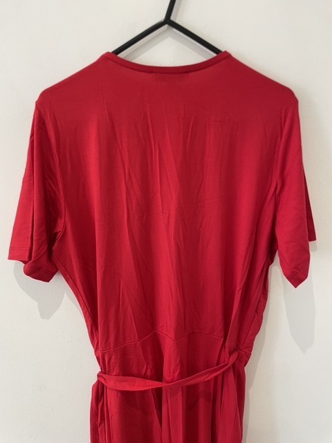 La Redoute Wrap Front Wrapover Dress Size M (10-12) Flattering Draping RRP £38