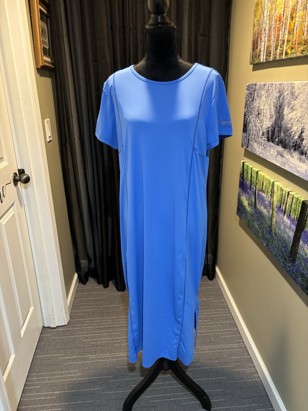 Columbia Freezer Midi Dress Size XL RARE FIND EUC and FREE SHIPPING