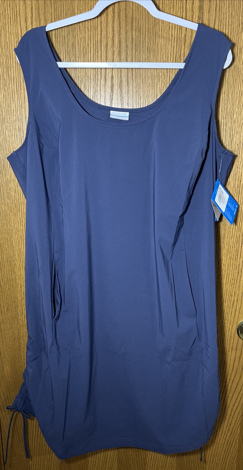 Columbia Dress Womens 2X Blue All Seasons Omni Shade Omni Shield UPF 50 NEW