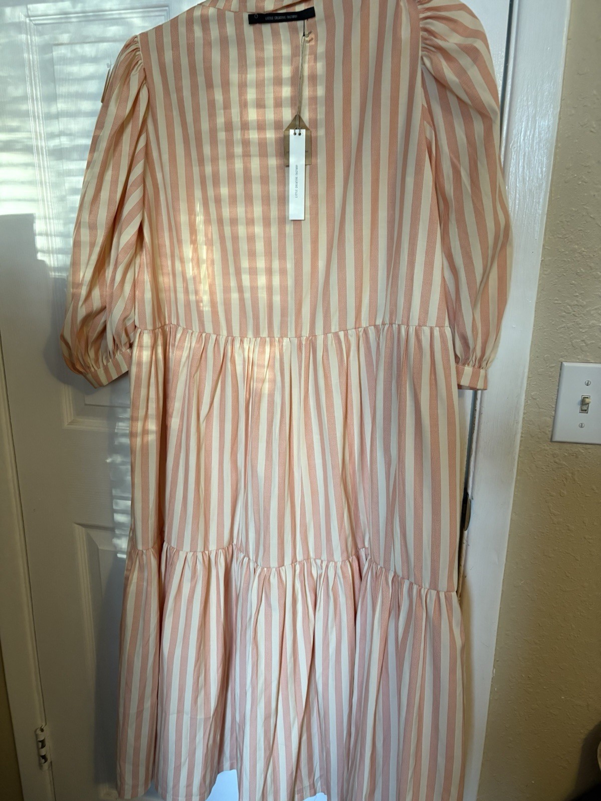 “Little Creative Factory” Womens Cotton/ Polyurethane Carrousel Dress Sz 16y NWT