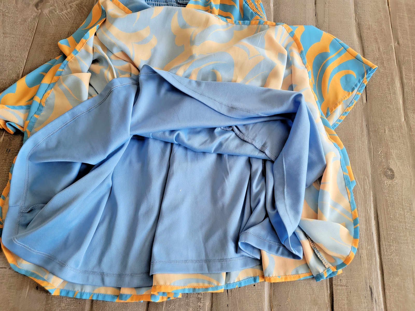 FLYING TOMATO Back To The Start Women’s Large Strapless Hawaiian Summer Dress