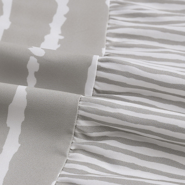 Striped Hanging Neck Spring & Summer Dress