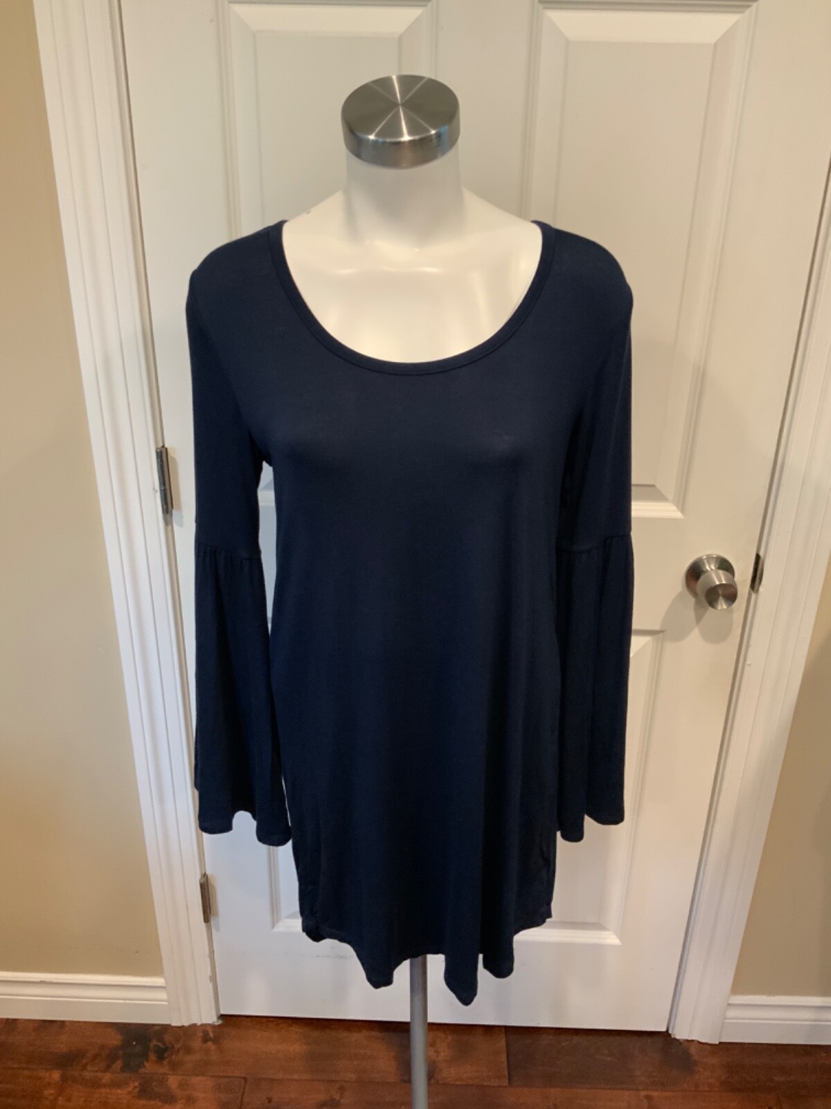 Chaser Navy Blue Mini T-Shirt Dress, Size S, NWT!