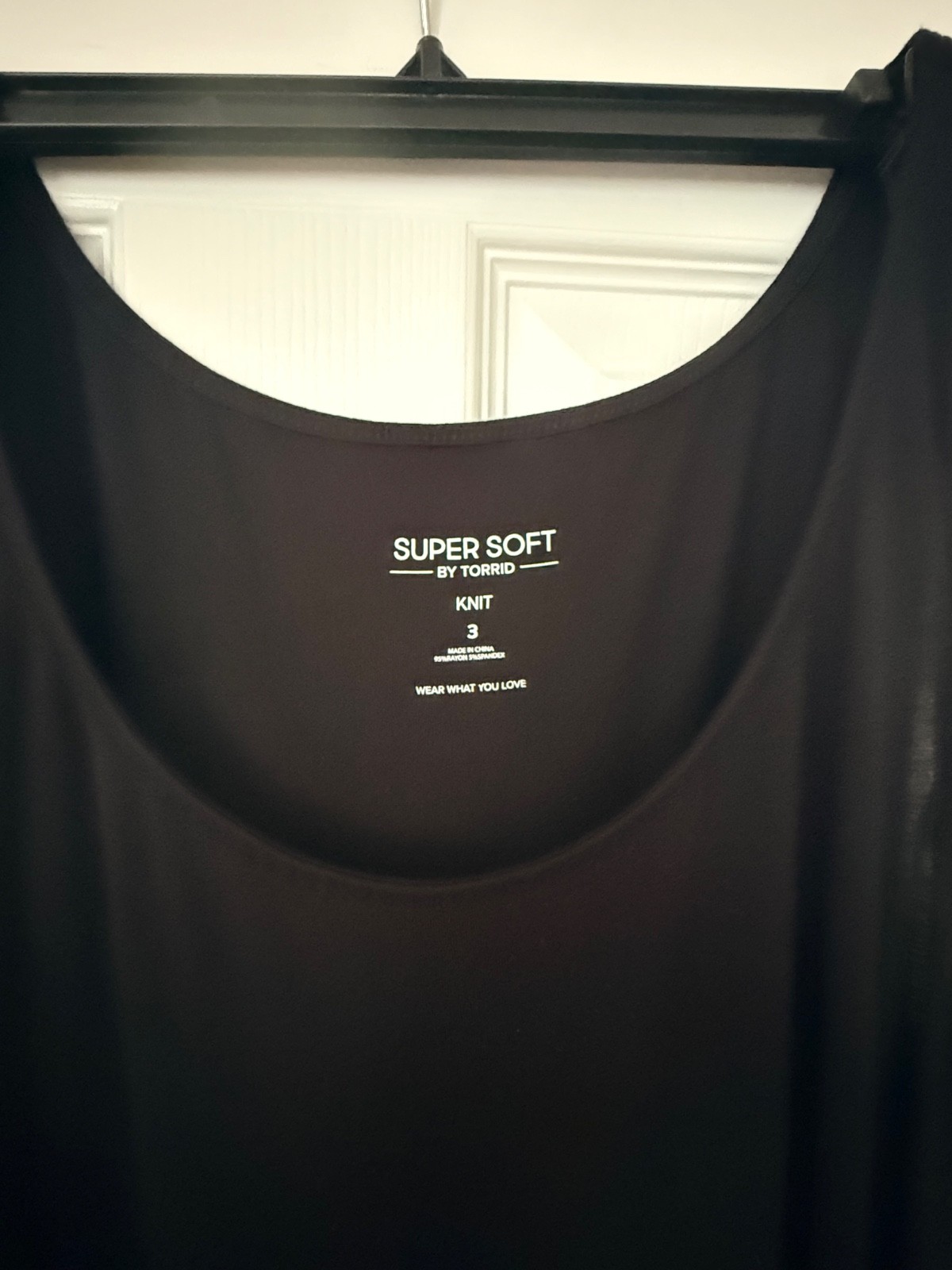 Torrid Super Soft Knits Black High Low Sleeveless Tank Dress Plus Size 3 3X