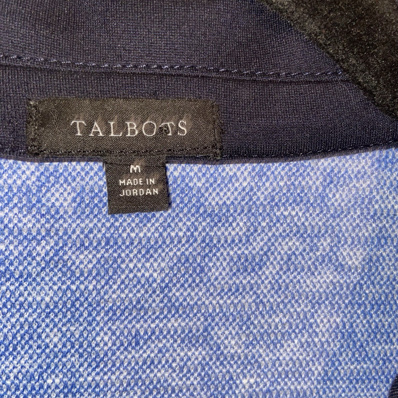 Talbots Dress Womens Medium Stretch Tweed Contrast Trim Office Preppy Classic