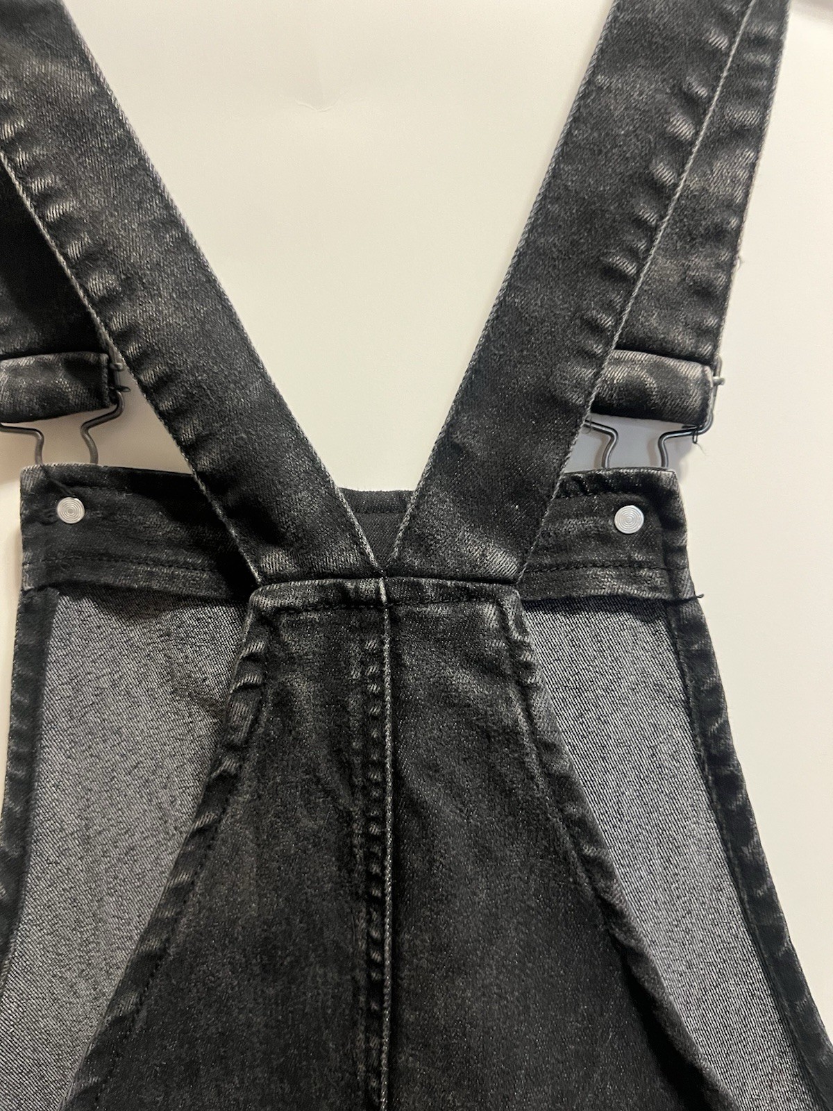 Overall Dress Or Jumper No Bounderies Women’s Black Denim S(3-5) New