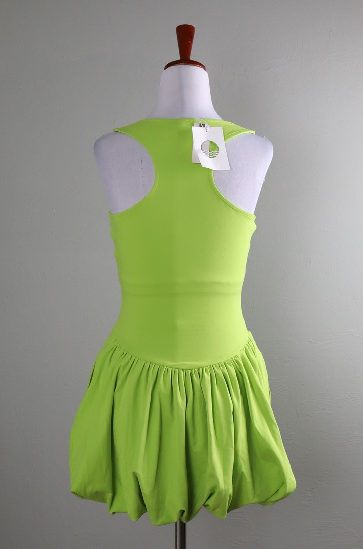 ANTHROPOLOGIE NWT $108 Daily Practice Stretch Bubble Athletic Dress Size Large