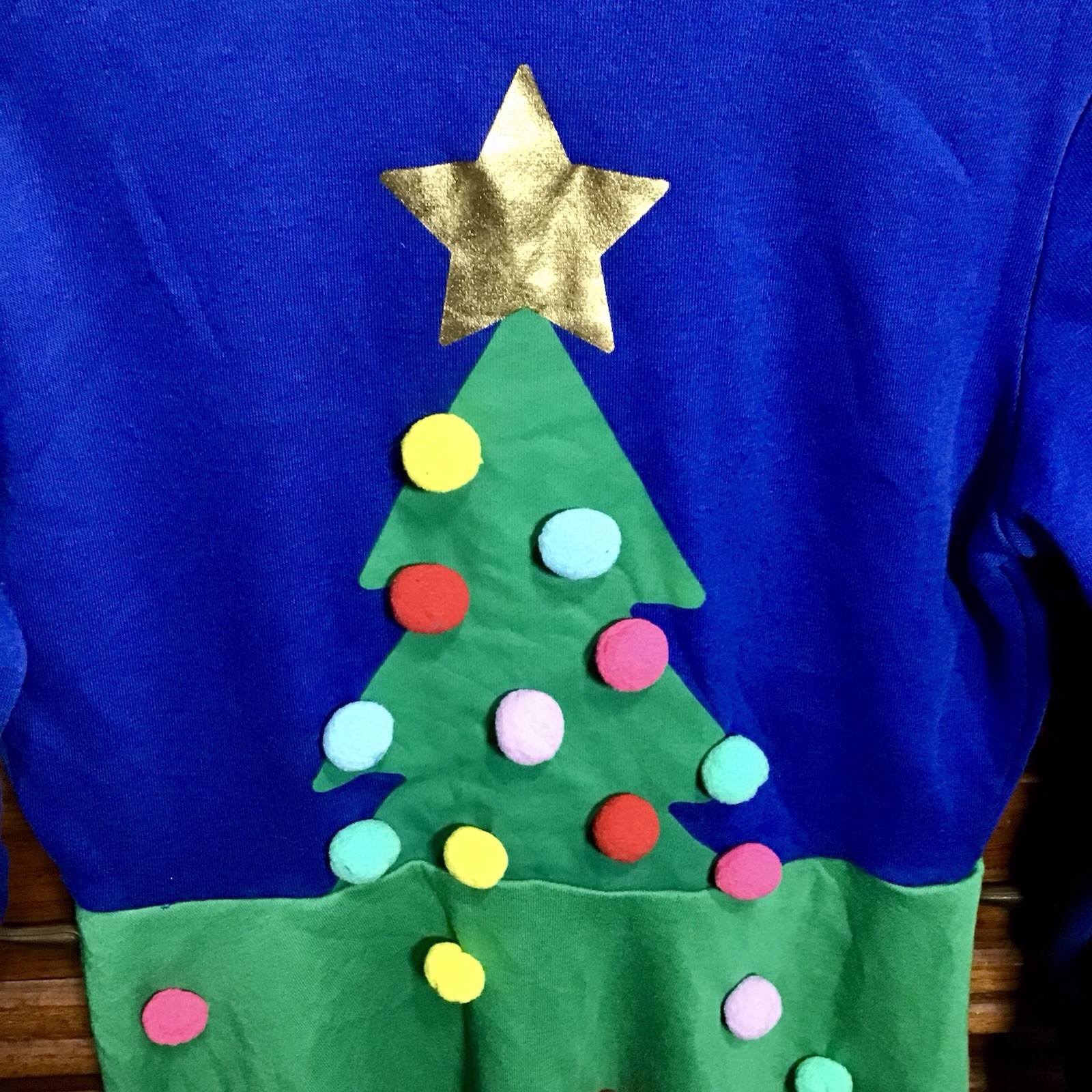 NWT Mighty Fine Christmas Tree Dress Size S