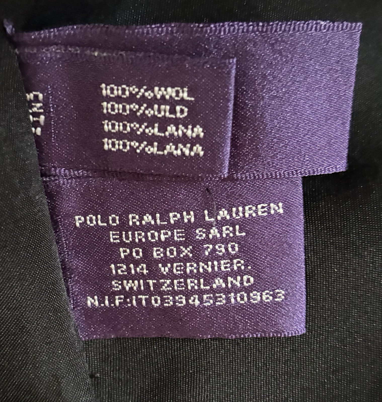 Ralph Lauren Collection Purple Label Black Dress Fit Flare Pleated Sleeveless 8