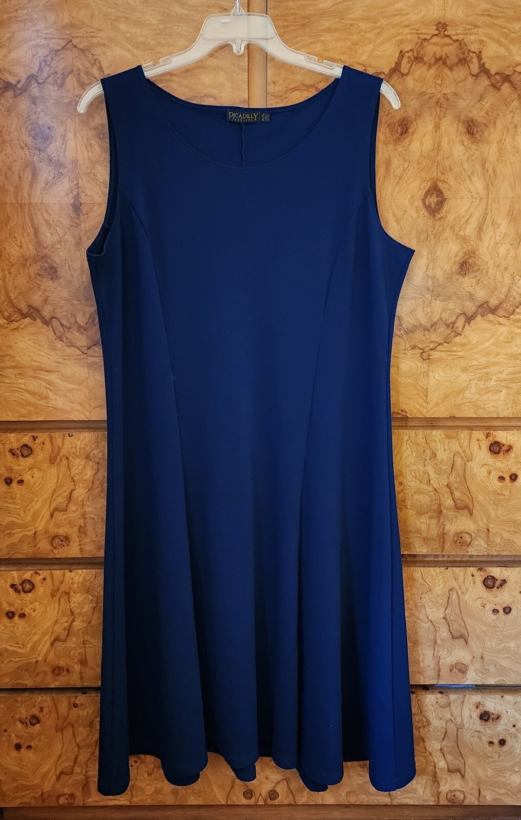 PICADILLY NAVY SLEEVELESS DRESS