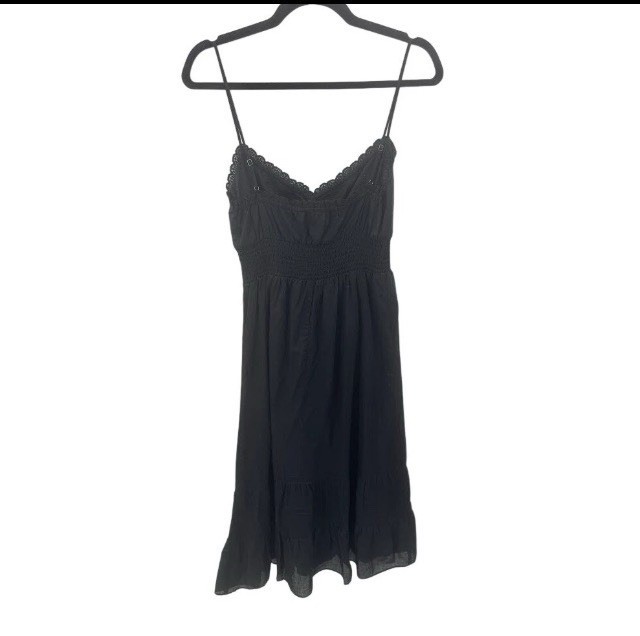 NWT Reformation Landon Spaghetti Strap Midi Dress – Fitted Smocked Waist Summer