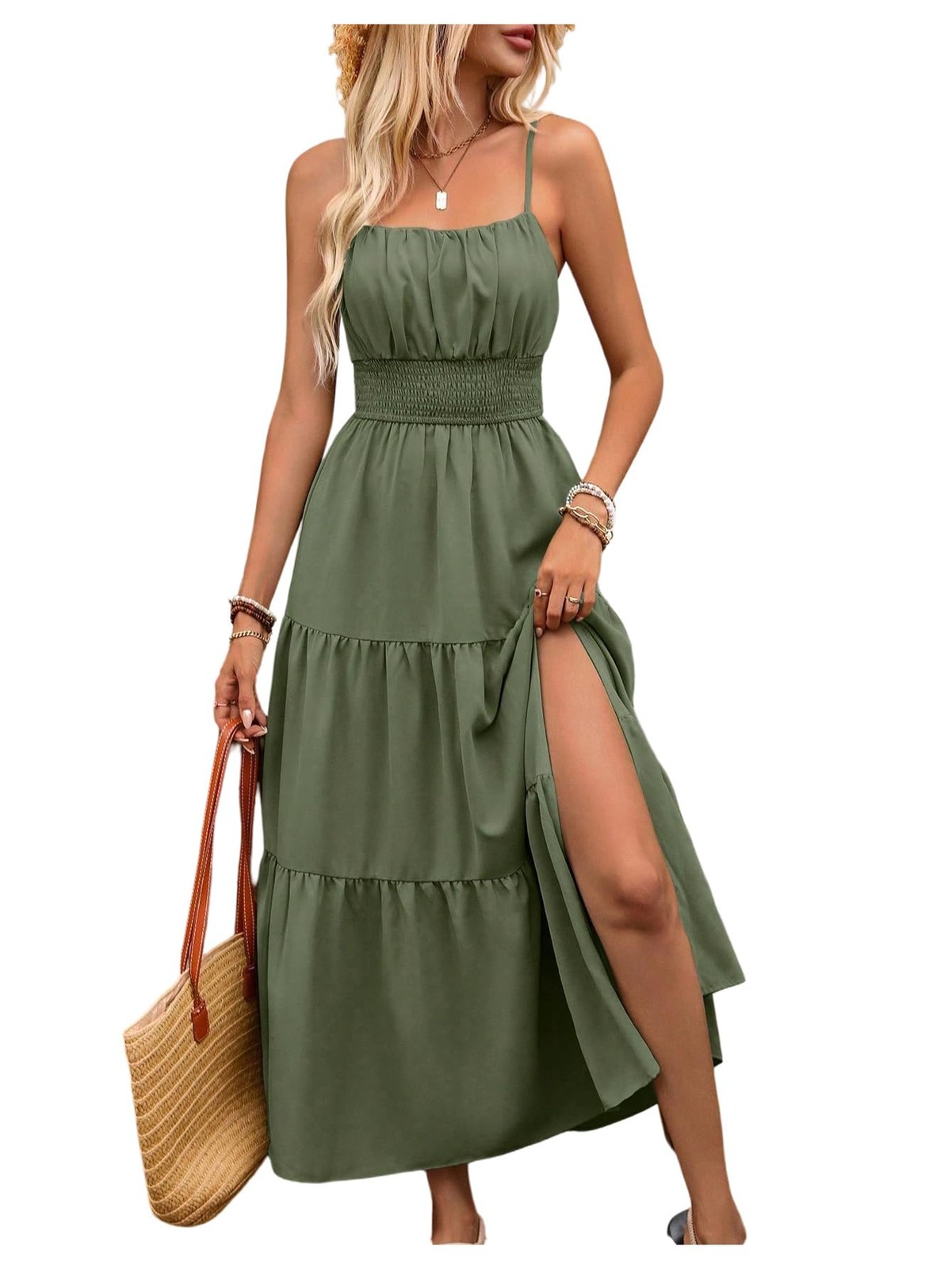 Women’s Summer Maxi Dresses Boho Summer Wedding Guest Dress Beach Vacatio Outfit