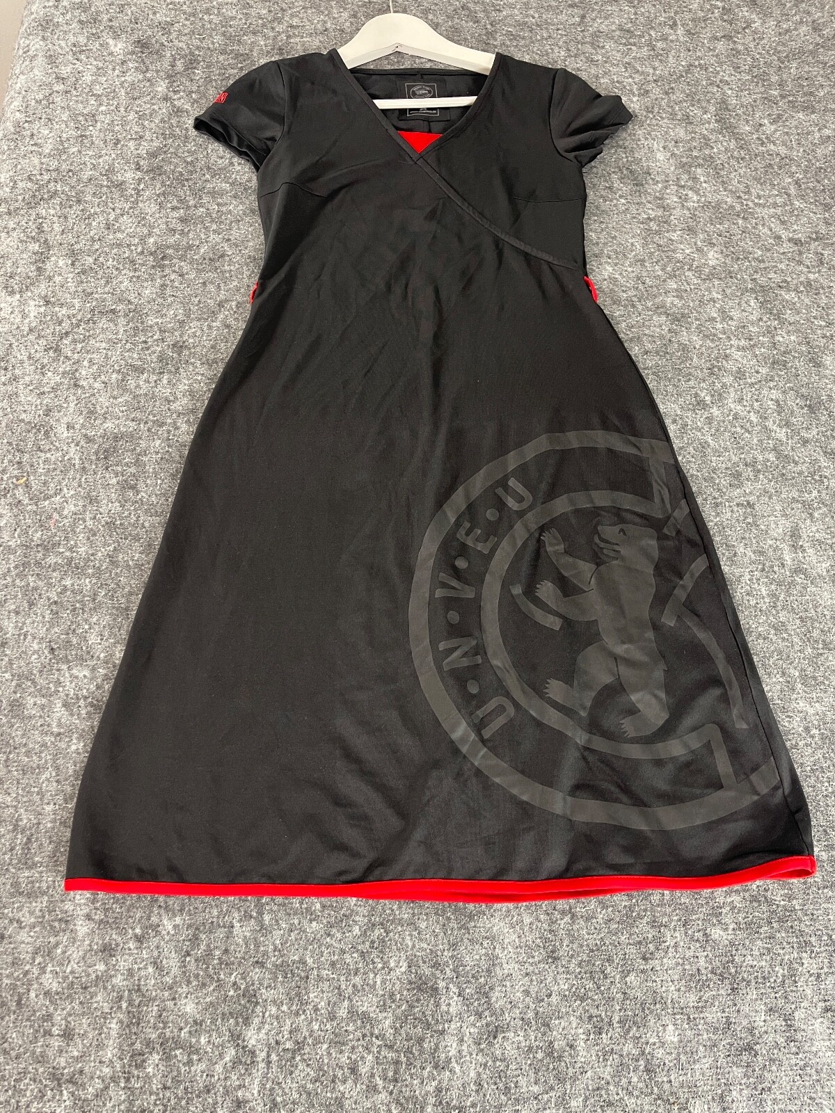 FC Berlin Germany Dress Womens 8 A Line Black Stretch Official EU:38 n234