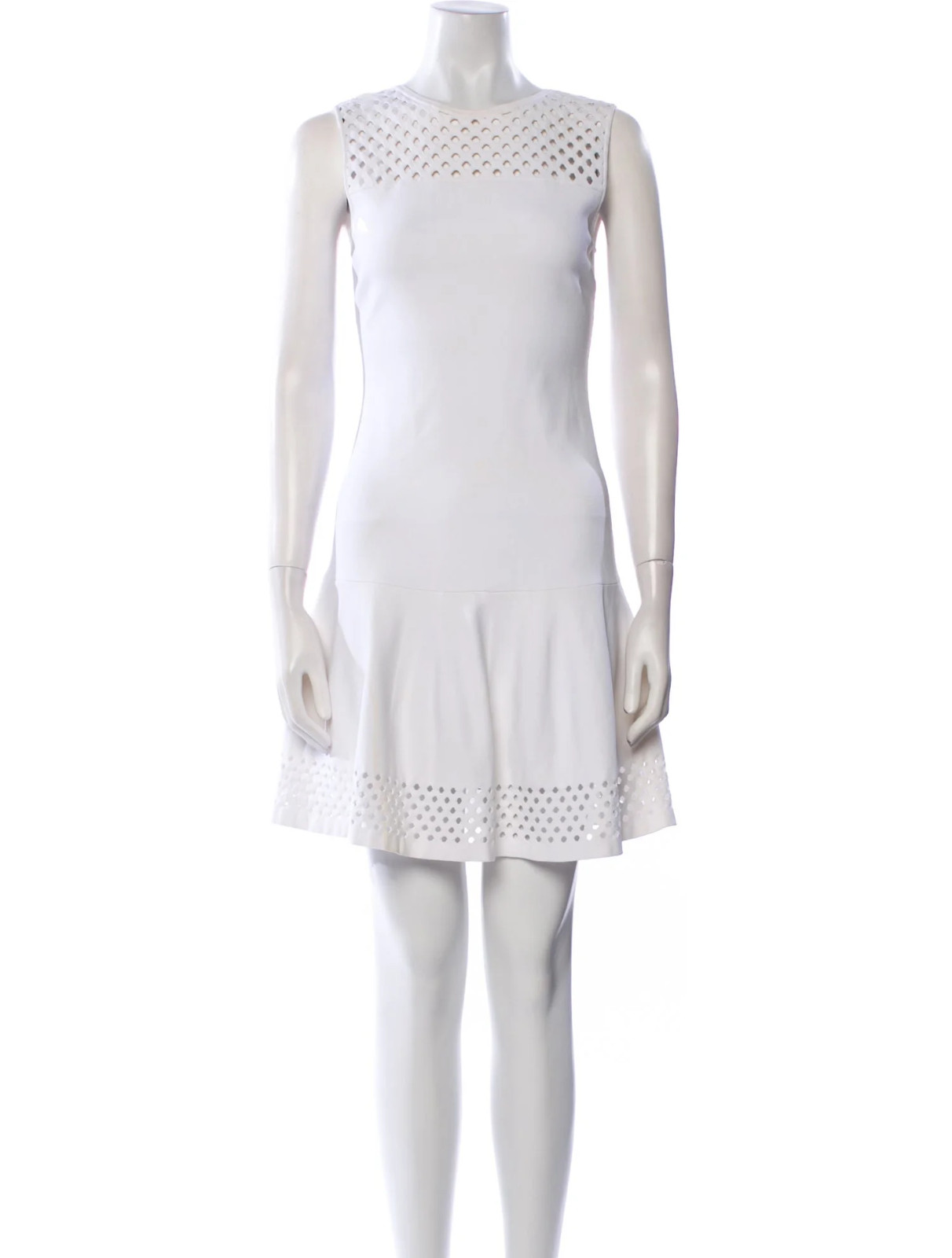 Fendi White Shift Dress – Size M / US 6 / IT 42