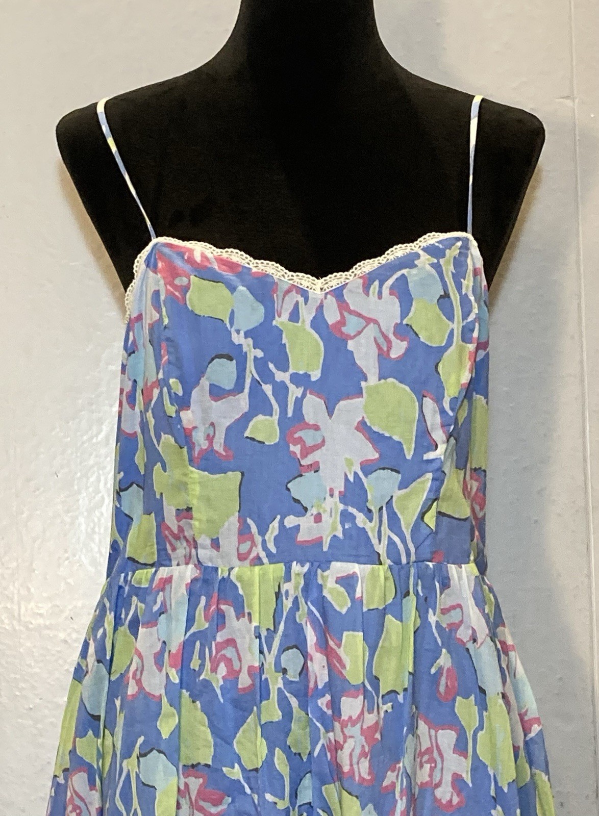 Y2K Moda International Floral Sweetheart Babydoll Fit & Flare Mini Dress Size 12
