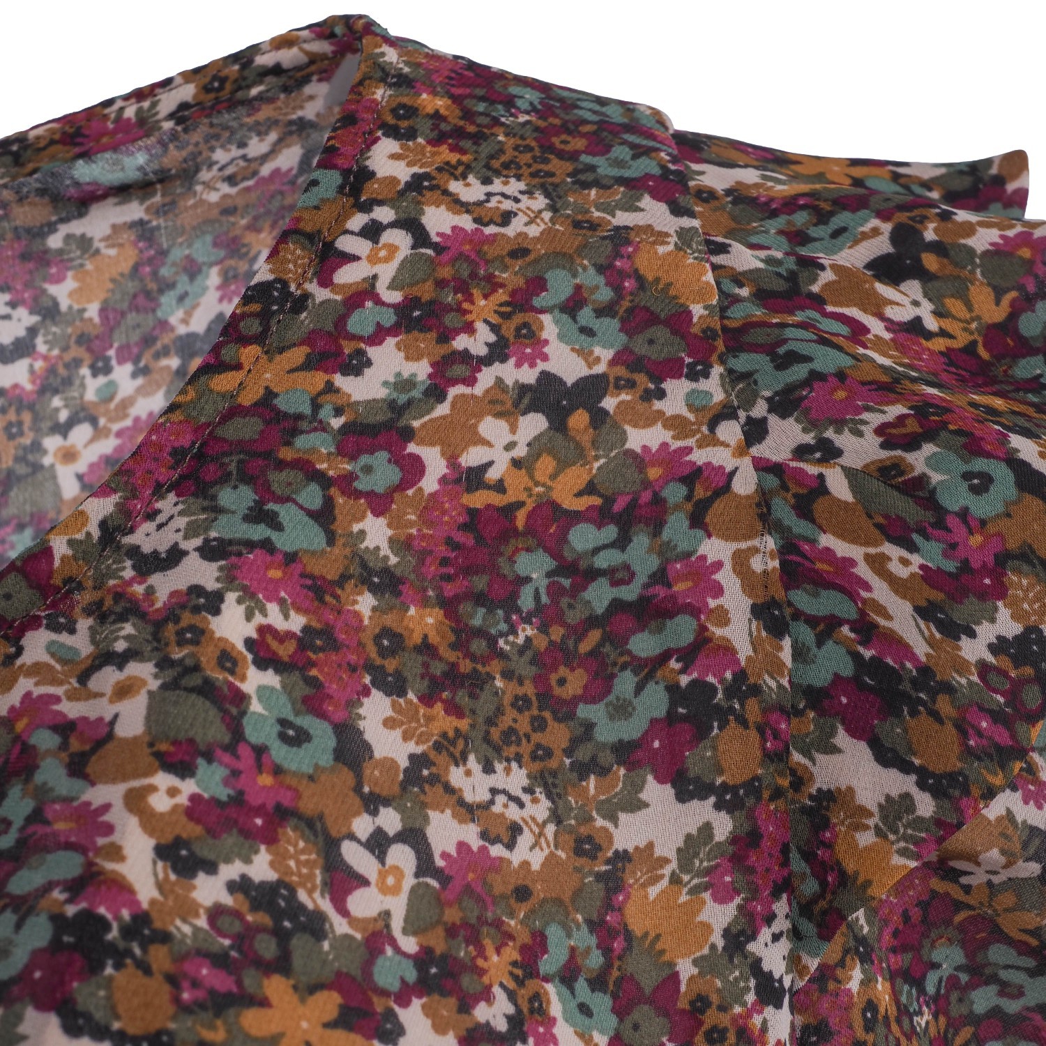 Sandro Paris women’s dress multi-colored floral sleeveless size 40 FR DE 38