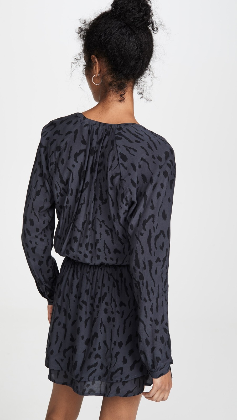 RAILS Jasmine Dress Ash Cheetah Size XS