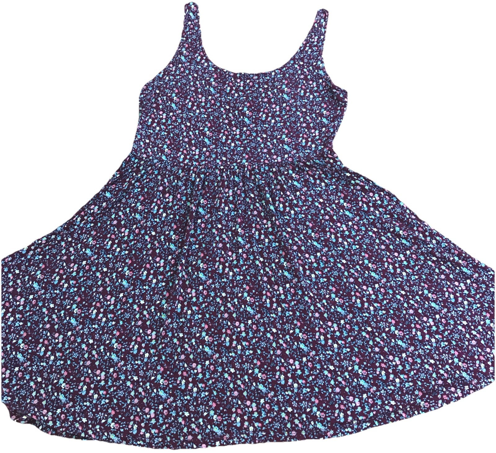 American Eagle Outfitters Sleeveless Tank Top Floral Sun Dress Woman’s Size L