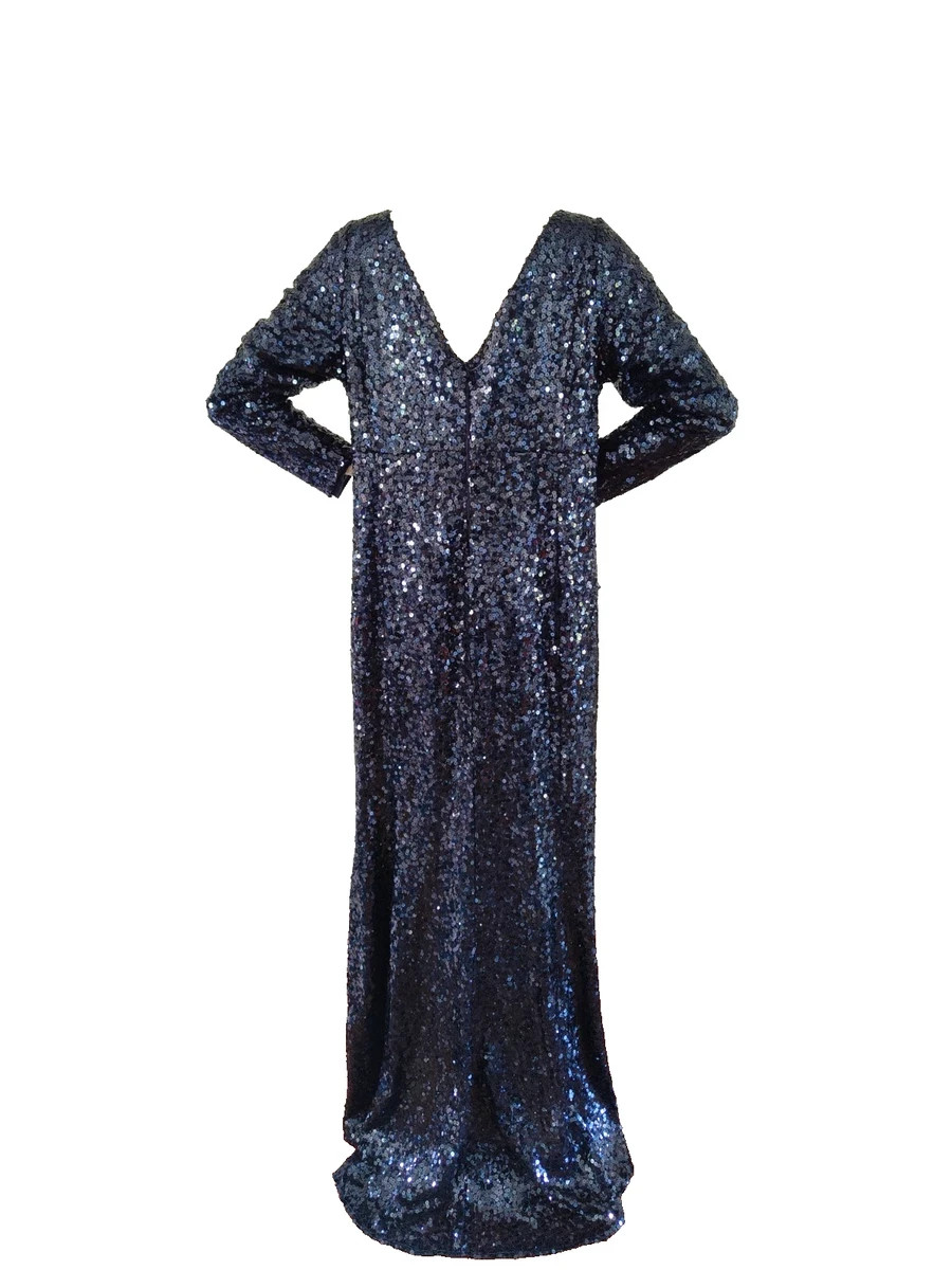 ✨MARINA RINALDI Long Embroidered Dress Plus Size MR 25= IT54, DE46, FR50, GB20