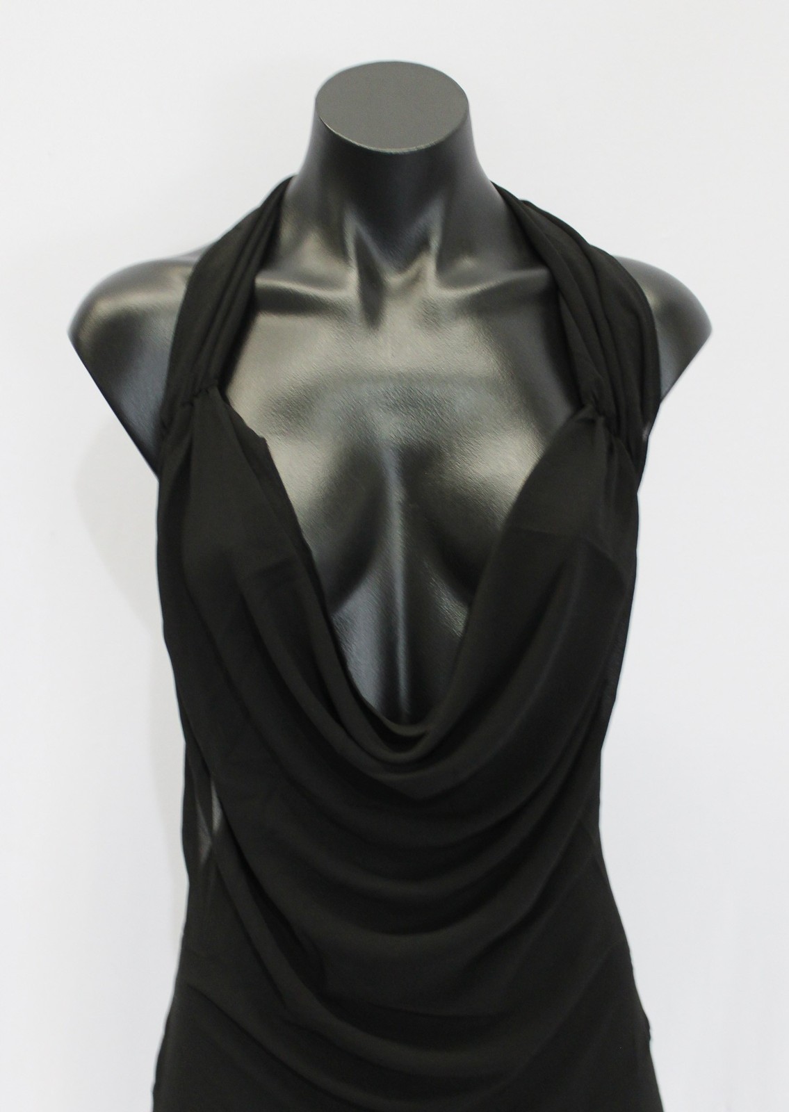 I.AM.GIA Women’s Solid Off The Shoulder Kahlo Maxi Dress AR8 Black Medium