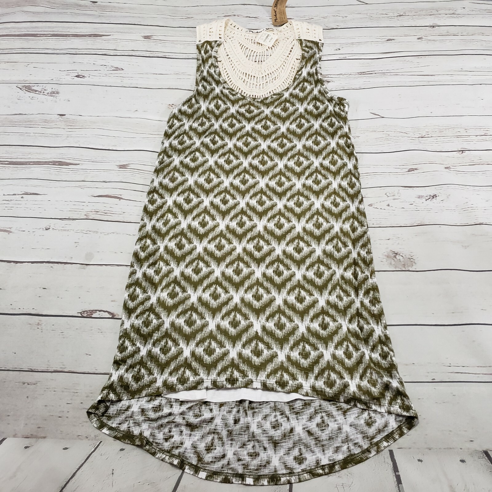 Michael Stars Dress Size OS Knit Crochet Top New NWT Measurements In Description
