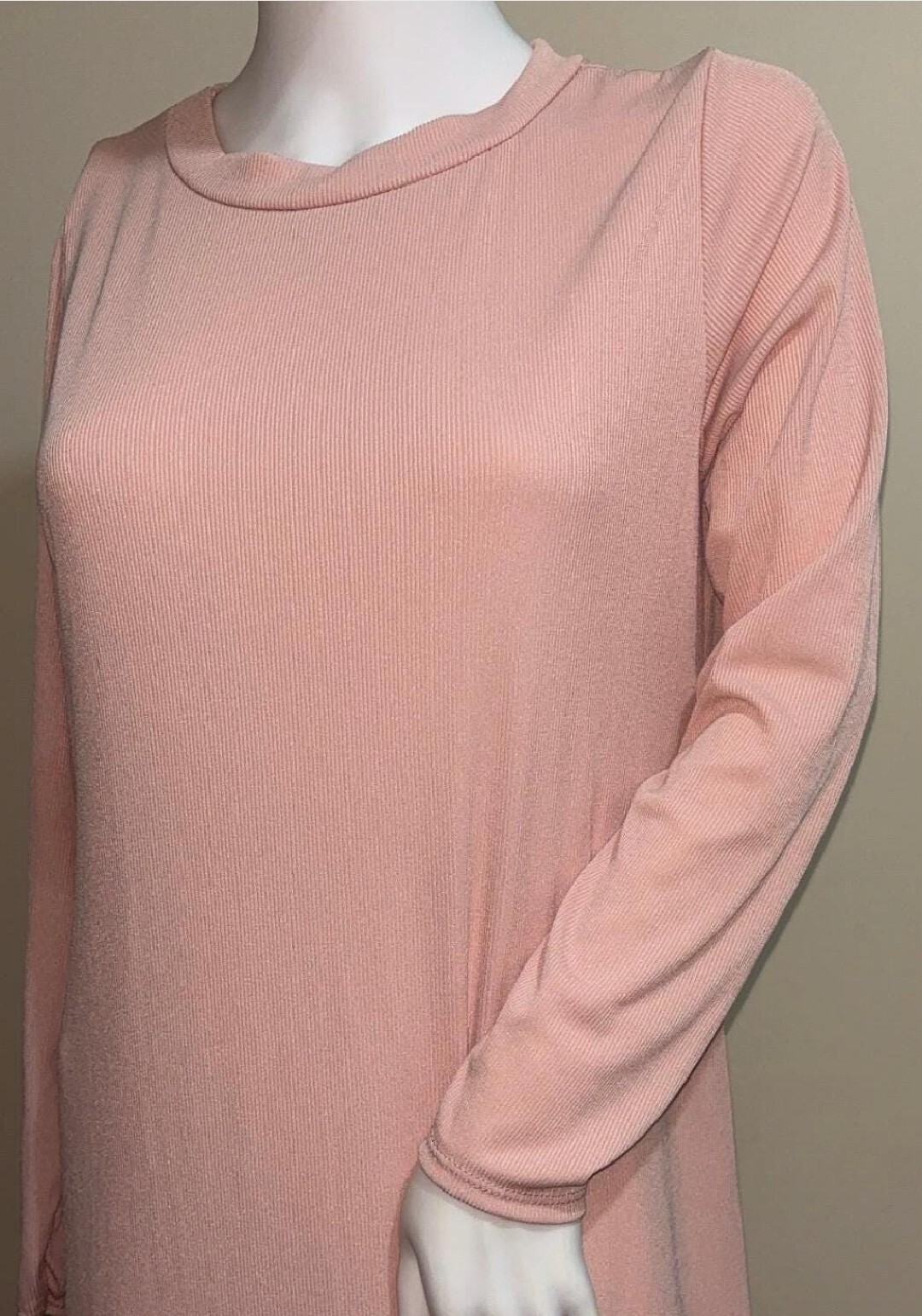 Abaya Plain Long Under Abaya Modest Pink 56 Inches Length