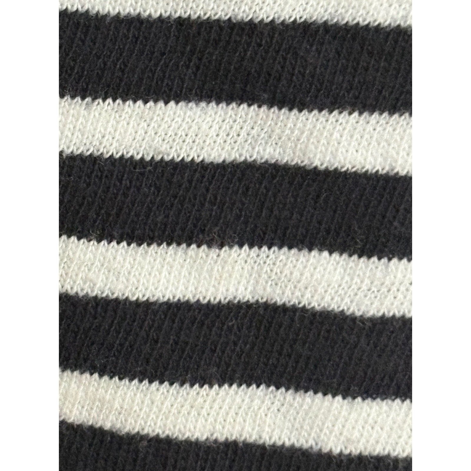 J.Crew Striped Tank Dress Large Navy Blue White Sleeveless Racerback Midi Knit
