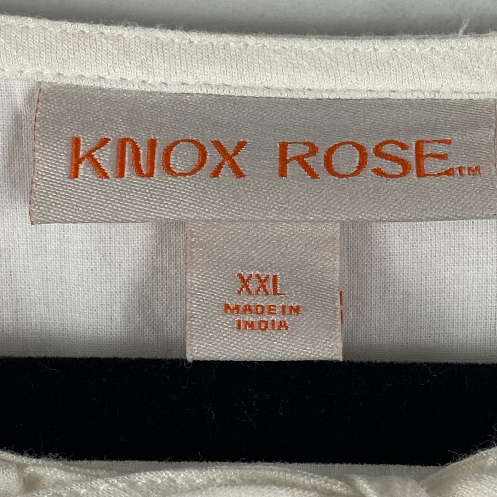 Knox Rose Kimono Short Sleeve Embroidered A-Line Dress Size XXL Ivory