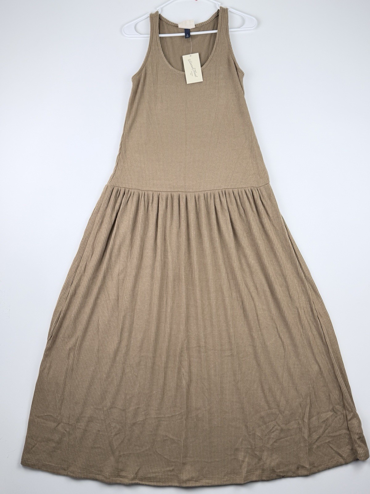 Universal Thread Women’s Drop Waist Knit Midi Slip Dress – MEDIUM