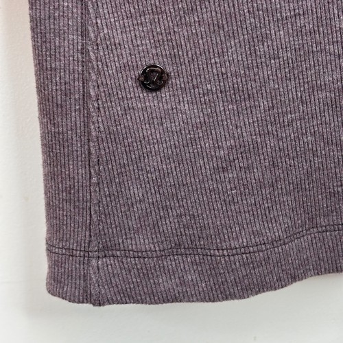 Lululemon Gone For The Week Dress XS Mockneck Dark Purple Athleisure Stretch